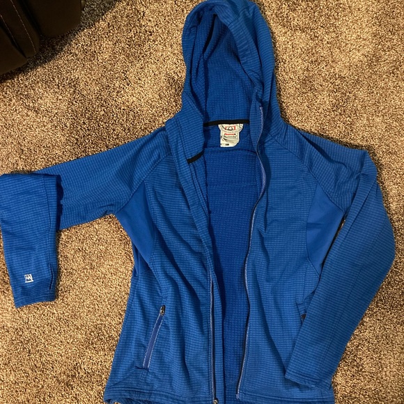 Avalanche blue zip up hoodie - Picture 1 of 1